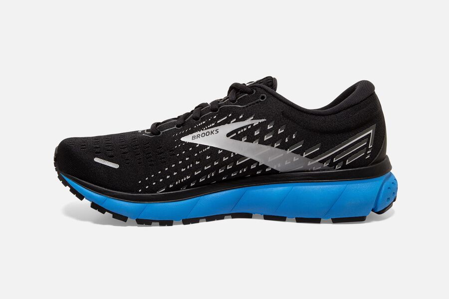 Brooks Ghost 13 Road Loopschoenen Heren - Zwart/Grijs/Blauw - 953470NZT